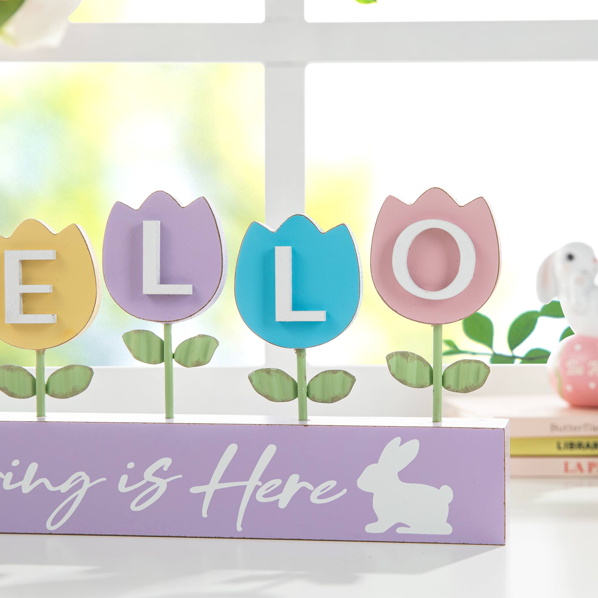 Glitzhome® 12" Tulips Table Décor